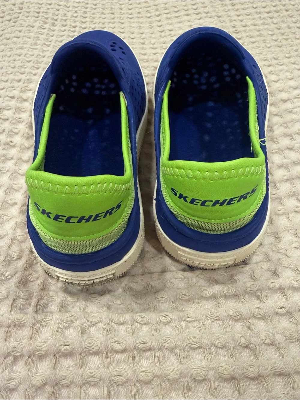 Skechers Kids Blue and Green Water Shoes